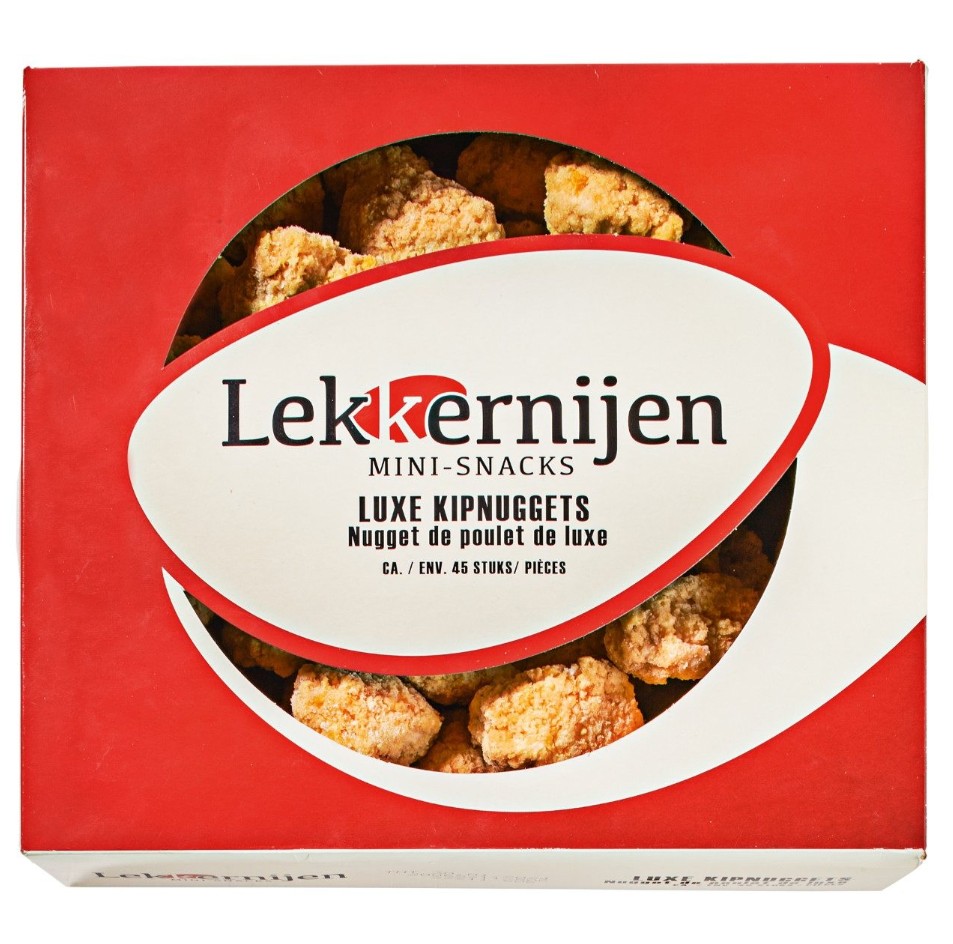 Lekkernijen Kipnuggets Deluxe 45x25gr